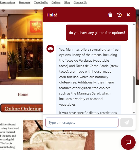 Social Planet Chatbot